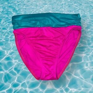 Vintage swim bottoms high waisted